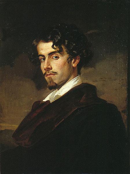  portrait of Gustavo Adolfo Becquer